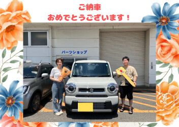 N様　☆新型ハスラーご納車です☆